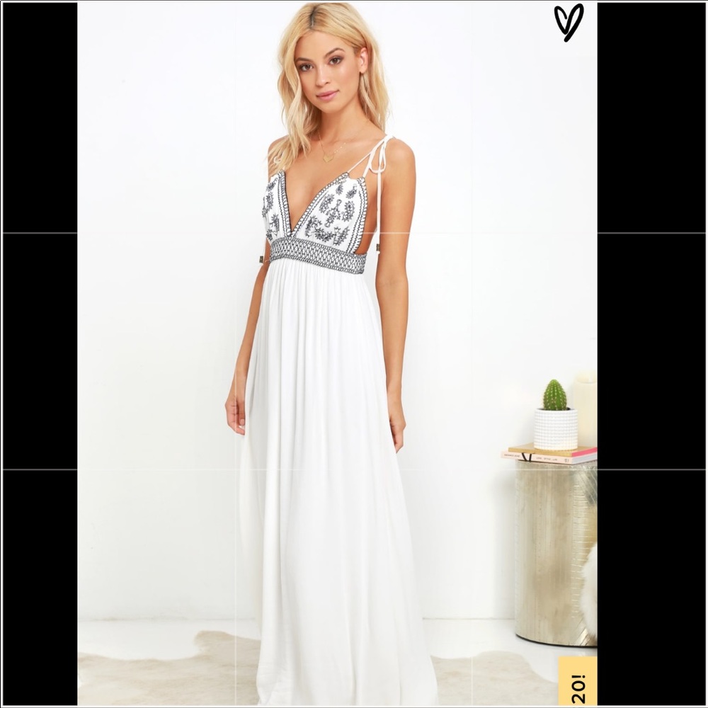Lulus maxi dress